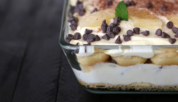 Tiramisú de piña