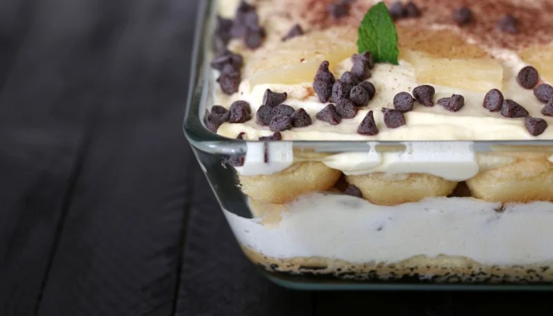 Tiramisú de piña