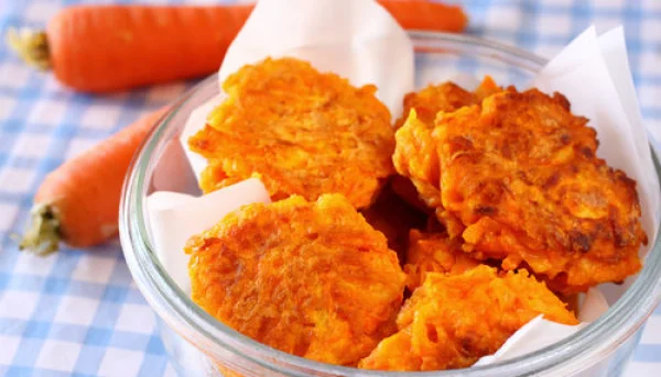 Tortitas de zanahoria