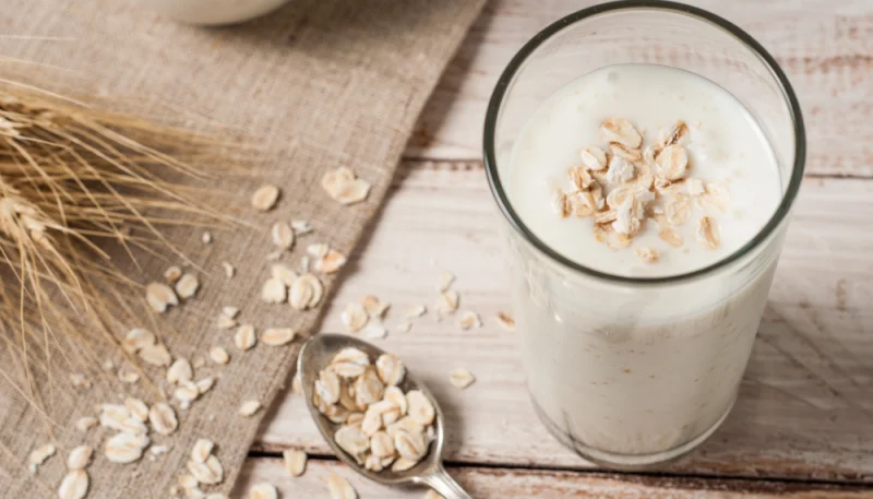 Bebida fría de avena