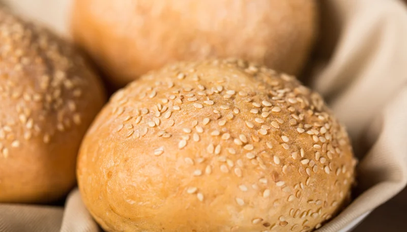 Bollitos de pan con semillas