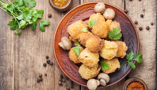 Croquetas de champiñones