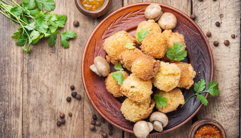 Croquetas de champiñones