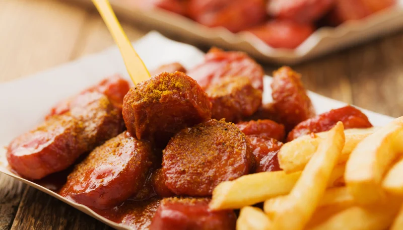 Currywurst alemán
