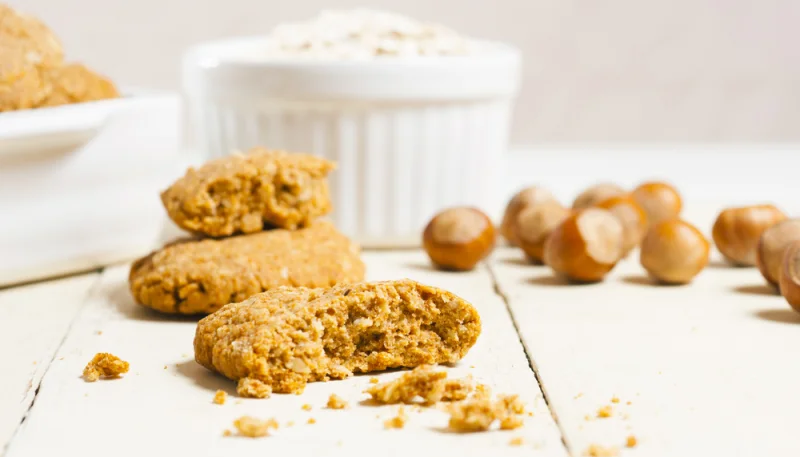 Galletas con avellanas