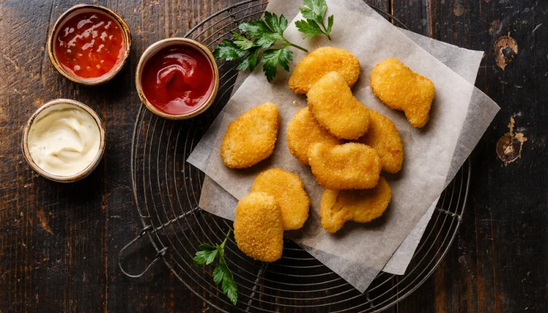 Nuggets de pollo al curry