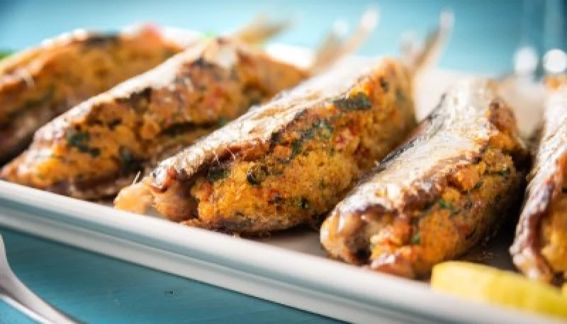 Sardinas rellenas a la siciliana