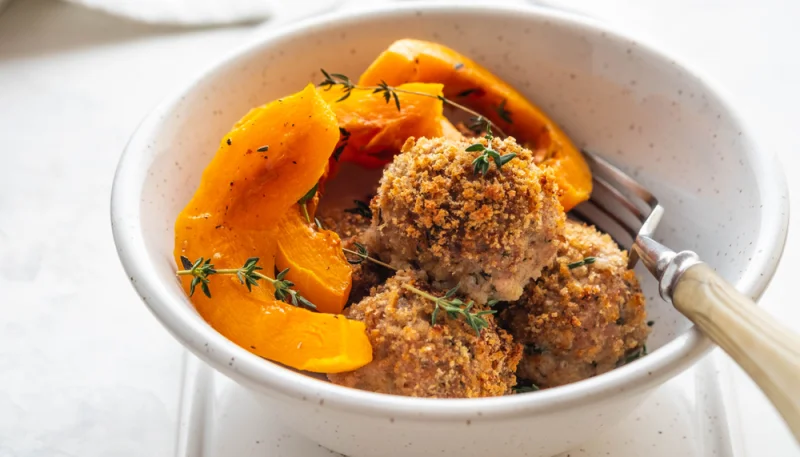 Albóndigas con calabaza