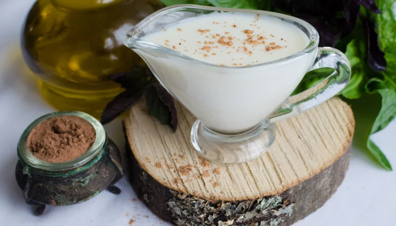 Bechamel sin mantequilla