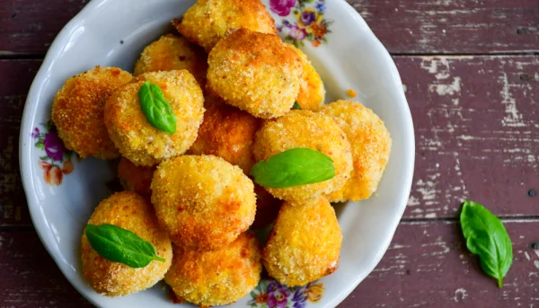 Croquetas de arroz y atún