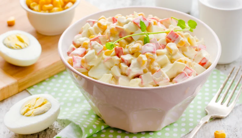 Ensalada de cangrejo