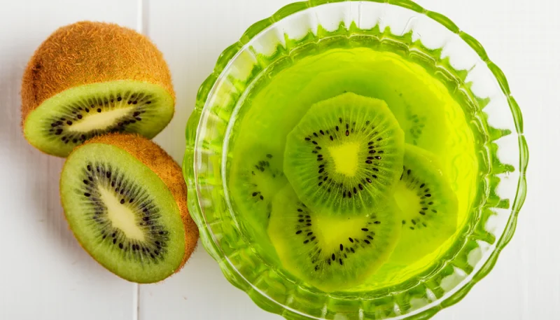 Gelatina de Kiwi