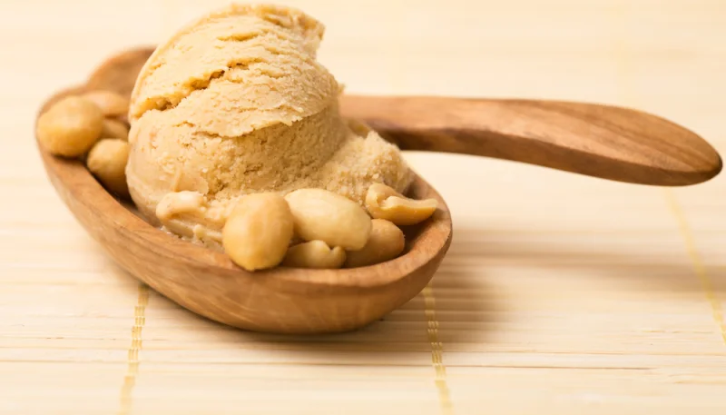 Helado de maní
