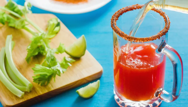 Michelada sin alcohol