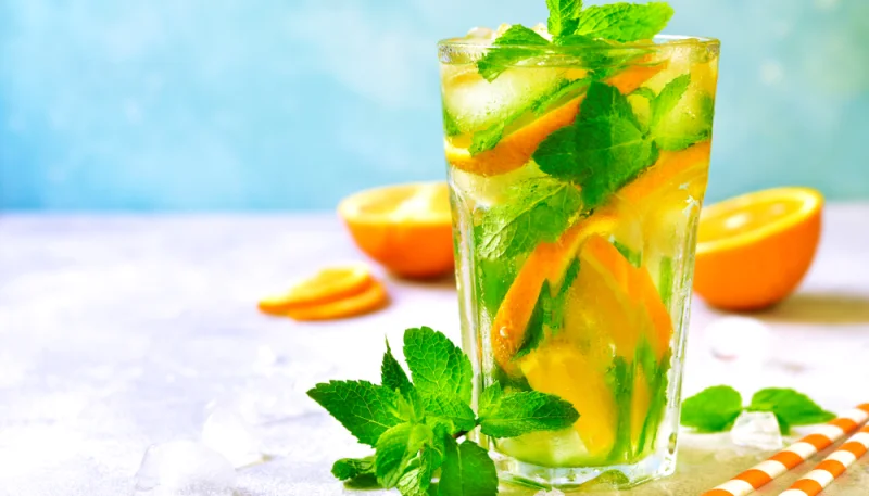 Mojito de naranja