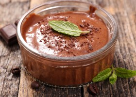 Mousse de chocolate con leche