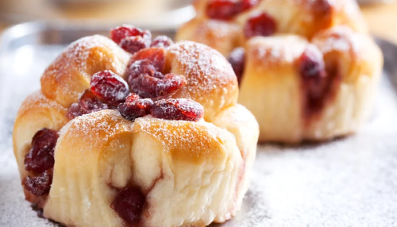 Muffins de frambuesas