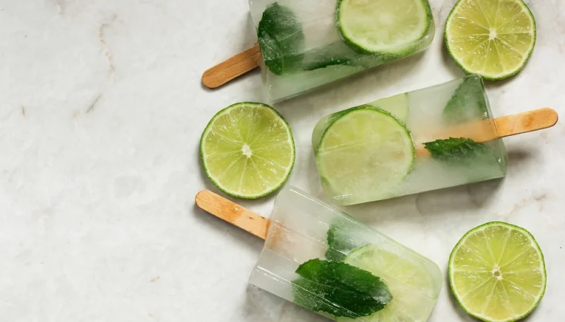Paletas de mojito