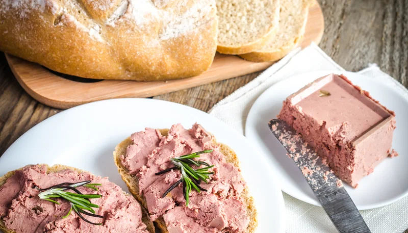 Paté de jamón y queso