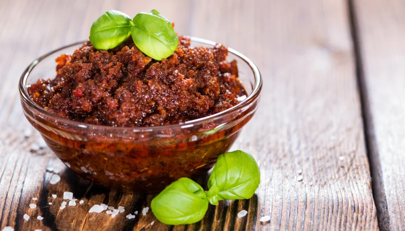 Pesto de tomates secos