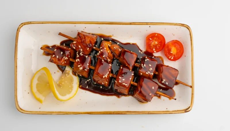 Salmón en salsa de soja