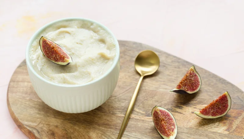 Sorbete de higos chumbos