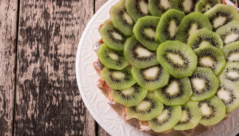 Tarta de kiwi
