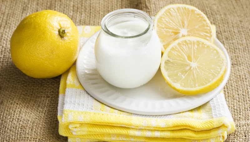 Yogur de limón