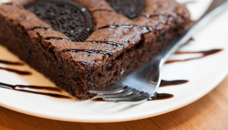Brownie de oreo