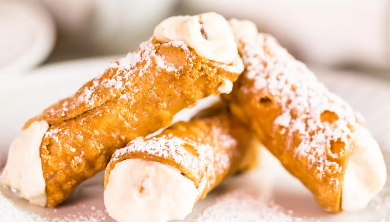 Cannoli sicilianos