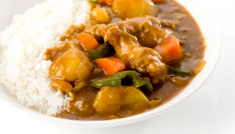 Curry japonés de pollo