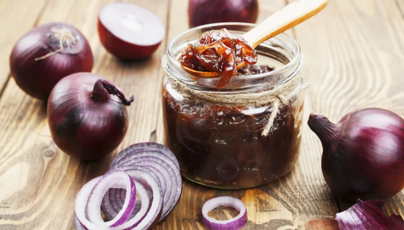 Mermelada de cebolla morada