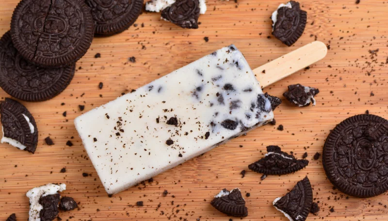 Paletas de oreo