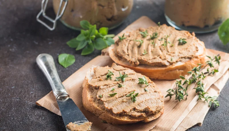 Paté de higaditos de pollo