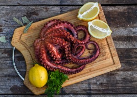 Pulpo cocido