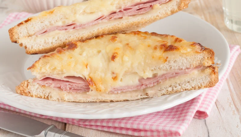 Sándwich croque Monsieur