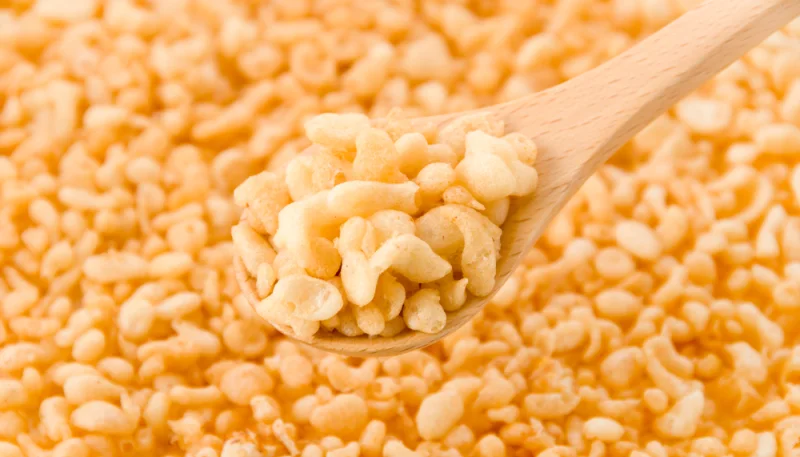 Tenkasu o lágrimas de tempura