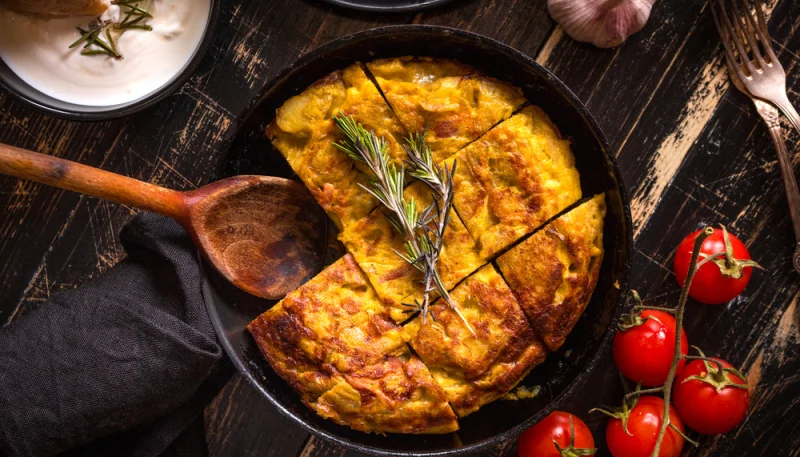 Tortilla de pollo