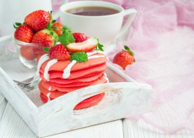 Tortitas de fresa