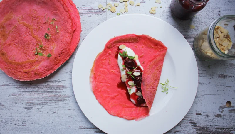 Tortitas de remolacha