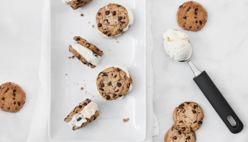 Bocaditos de galletas y nata