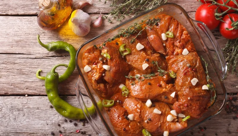 Filete de lomo marinado