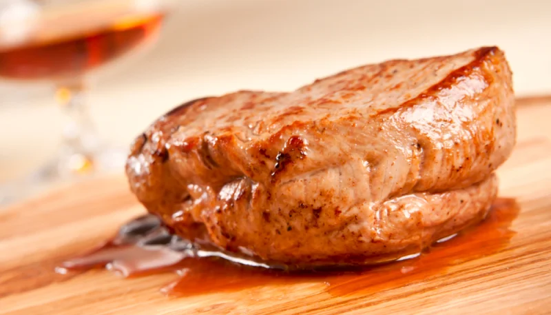 Filete mignon al brandy