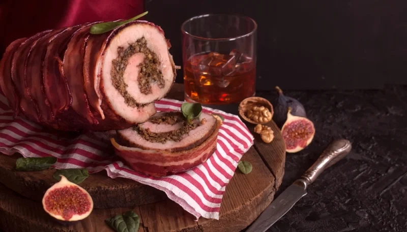 Jamón de cerdo al brandy