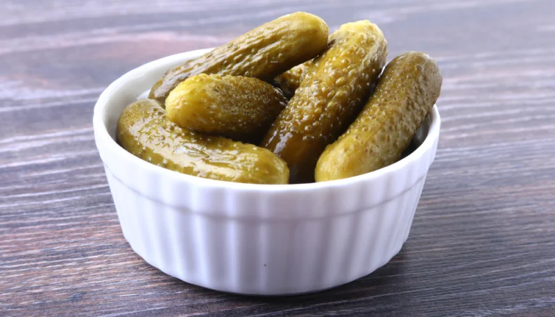 Pepinillos en vinagre