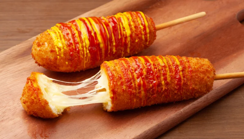 Perritos calientes al estilo coreano