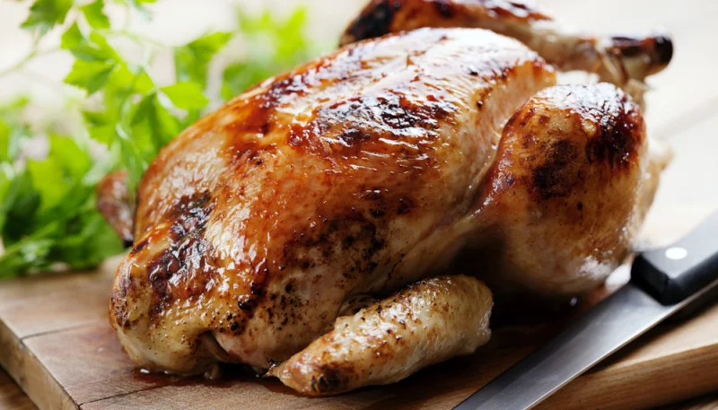 Pollo asado o al horno fácil