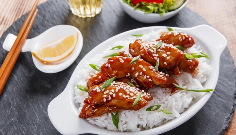 Pollo teriyaki