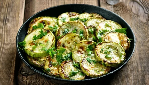 Salteado de calabacín