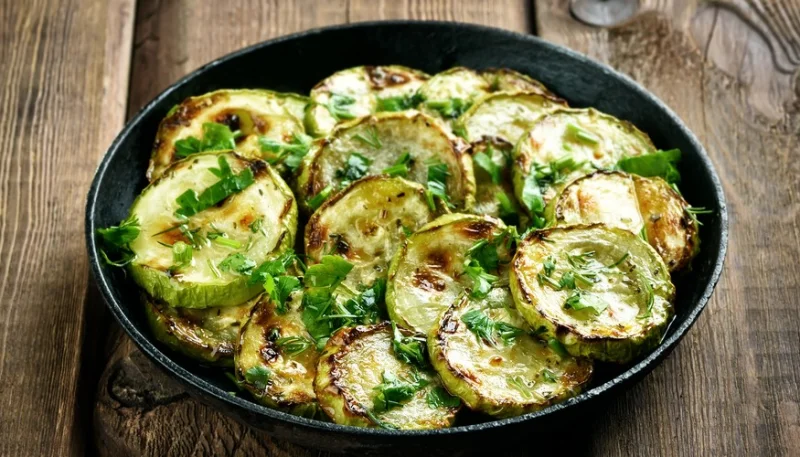 Salteado de calabacín